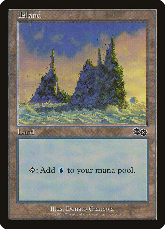Island (337) [Urza's Saga] | Game Master's Emporium (The New GME)