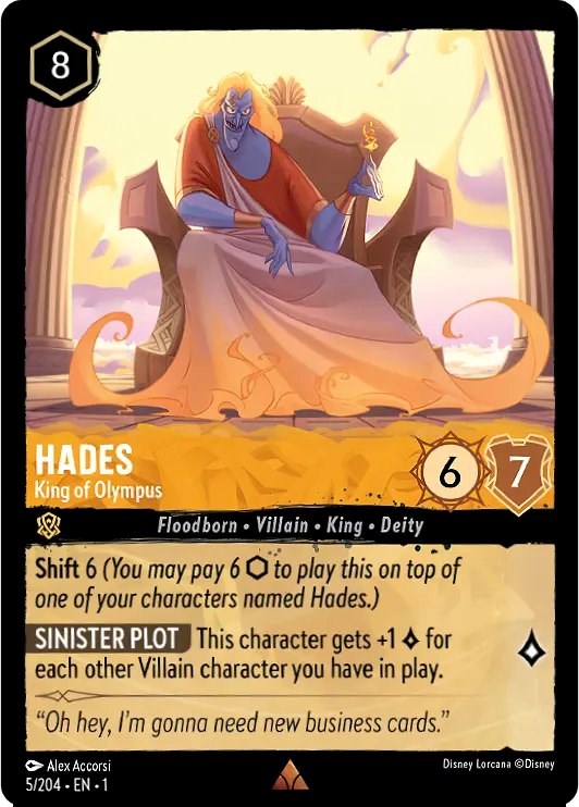 Hades - King of Olympus (5/204) [The First Chapter] | Game Master's Emporium (The New GME)