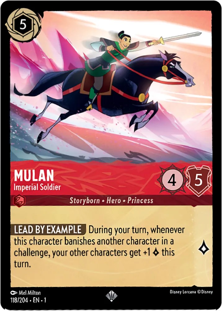 Mulan - Imperial Soldier (118/204) [The First Chapter] | Game Master's Emporium (The New GME)