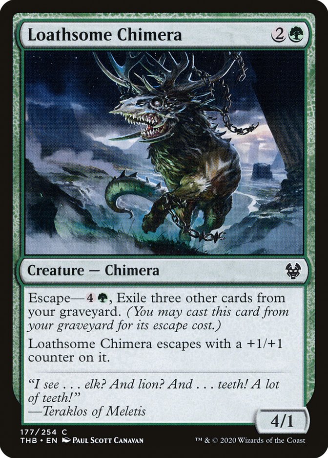 Loathsome Chimera [Theros Beyond Death] | Game Master's Emporium (The New GME)