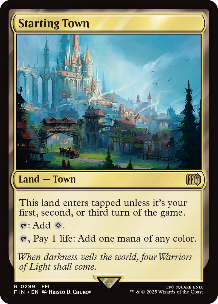 Starting Town [FINAL FANTASY] | Game Master's Emporium (The New GME)