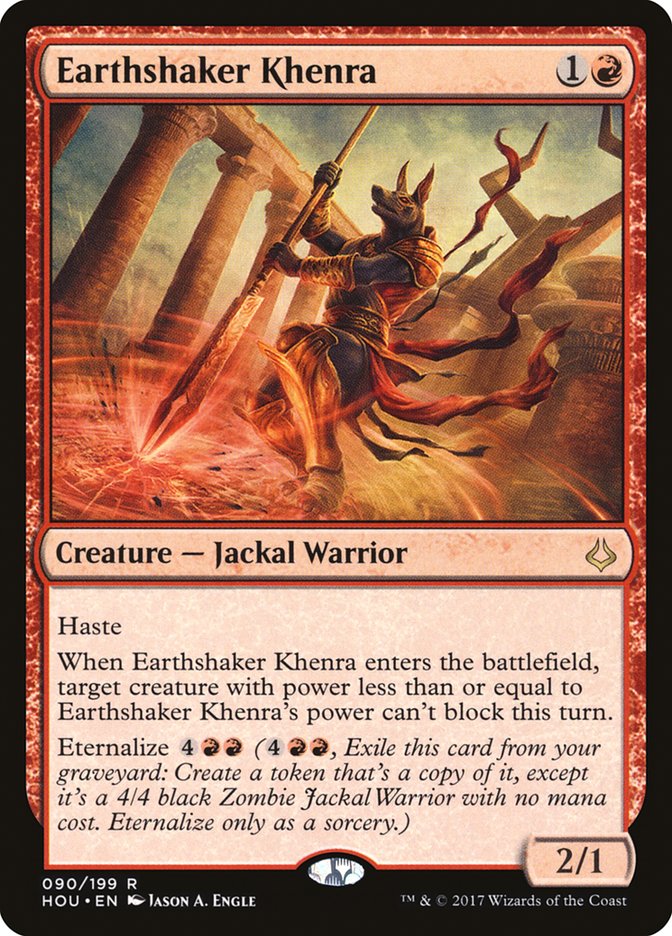 Earthshaker Khenra [Hour of Devastation] | Game Master's Emporium (The New GME)