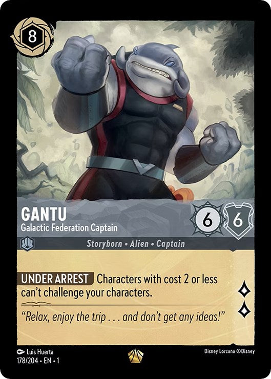Gantu - Galactic Federation Captain (178/204) [The First Chapter] | Game Master's Emporium (The New GME)