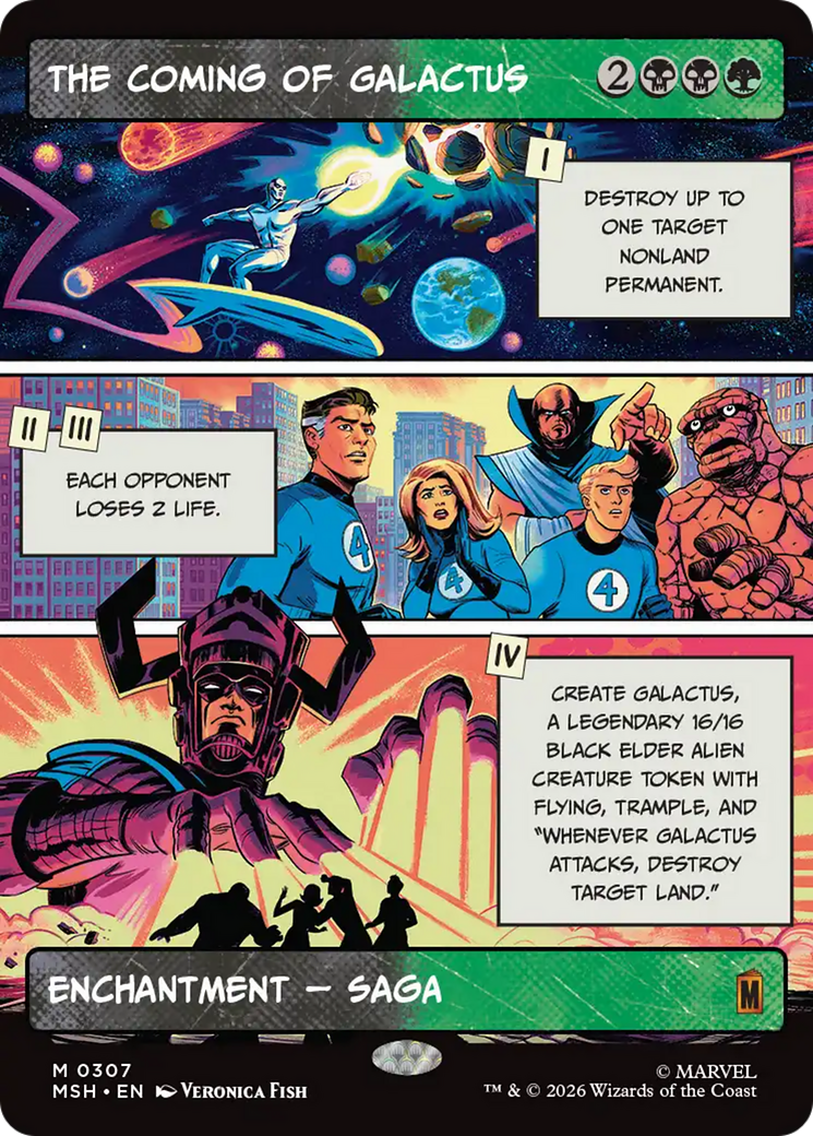 The Coming of Galactus (Borderless) [Marvel Super Heroes] | Game Master's Emporium (The New GME)