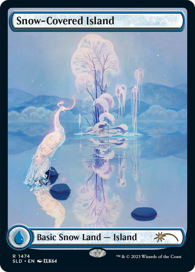 Snow-Covered Island (1474) [Secret Lair Drop Series] | Game Master's Emporium (The New GME)