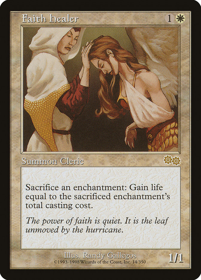 Faith Healer [Urza's Saga] | Game Master's Emporium (The New GME)
