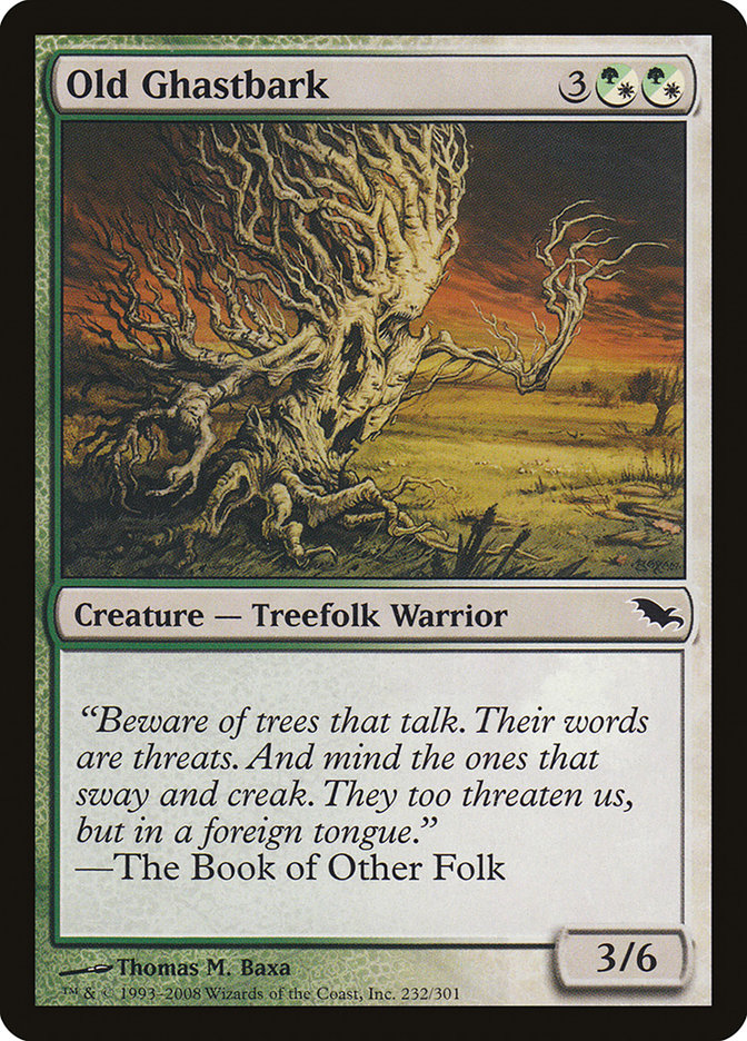 Old Ghastbark [Shadowmoor] | Game Master's Emporium (The New GME)