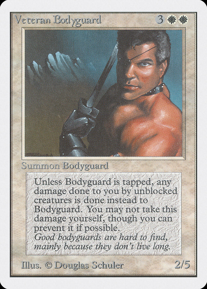 Veteran Bodyguard [Unlimited Edition] | Game Master's Emporium (The New GME)