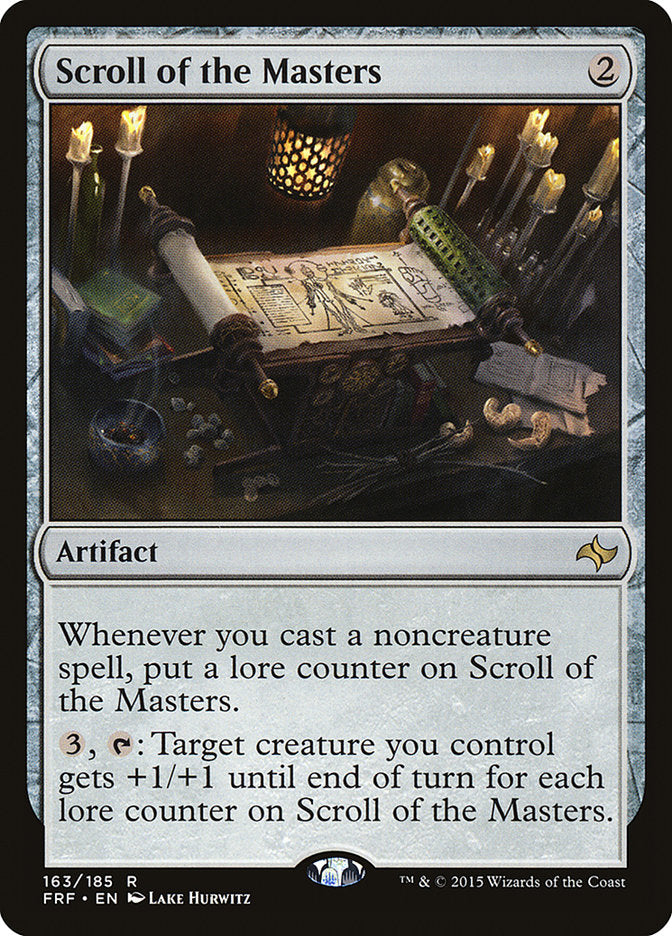 Scroll of the Masters [Fate Reforged] | Game Master's Emporium (The New GME)