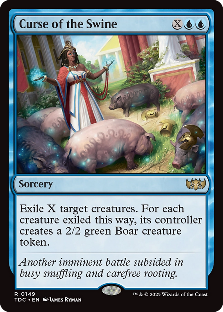 Curse of the Swine [Tarkir: Dragonstorm Commander] | Game Master's Emporium (The New GME)
