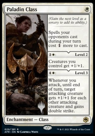 Paladin Class (Promo Pack) [Dungeons & Dragons: Adventures in the Forgotten Realms Promos] | Game Master's Emporium (The New GME)