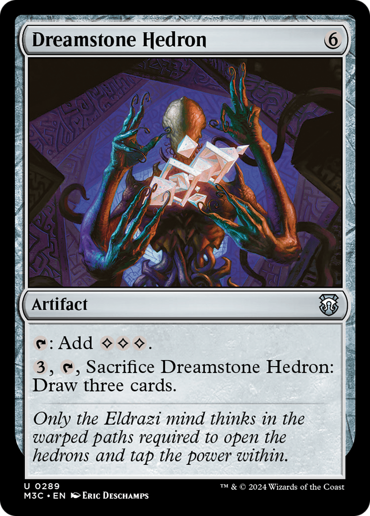 Dreamstone Hedron (Ripple Foil) [Modern Horizons 3 Commander] | Game Master's Emporium (The New GME)
