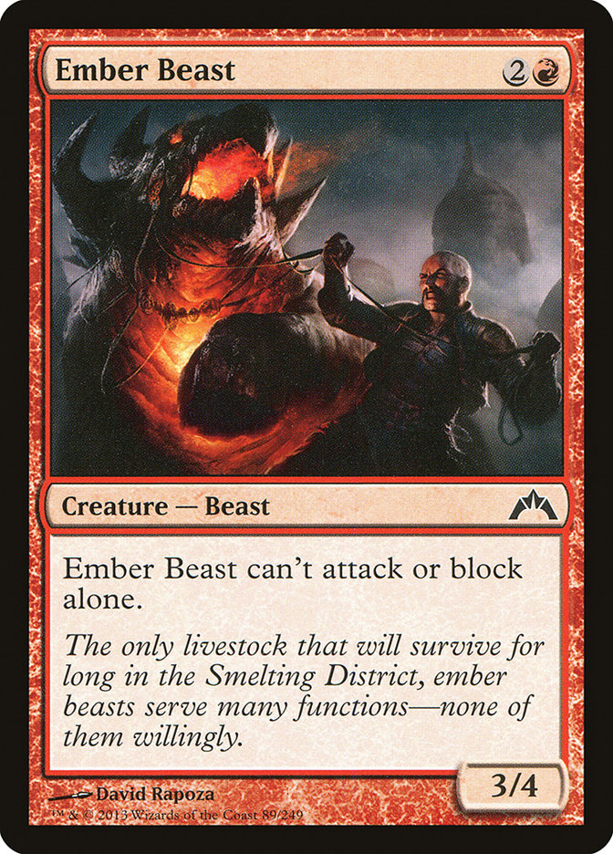 Ember Beast [Gatecrash] | Game Master's Emporium (The New GME)