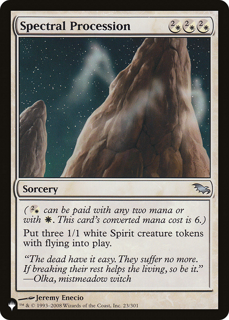 Spectral Procession [The List] | Game Master's Emporium (The New GME)