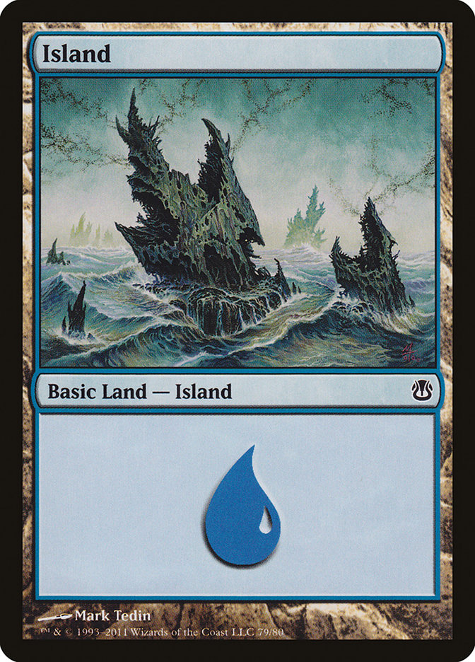 Island (79) [Duel Decks: Ajani vs. Nicol Bolas] | Game Master's Emporium (The New GME)