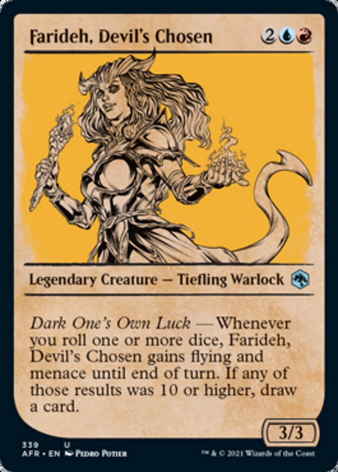 Farideh, Devil's Chosen (Showcase) [Dungeons & Dragons: Adventures in the Forgotten Realms] | Game Master's Emporium (The New GME)