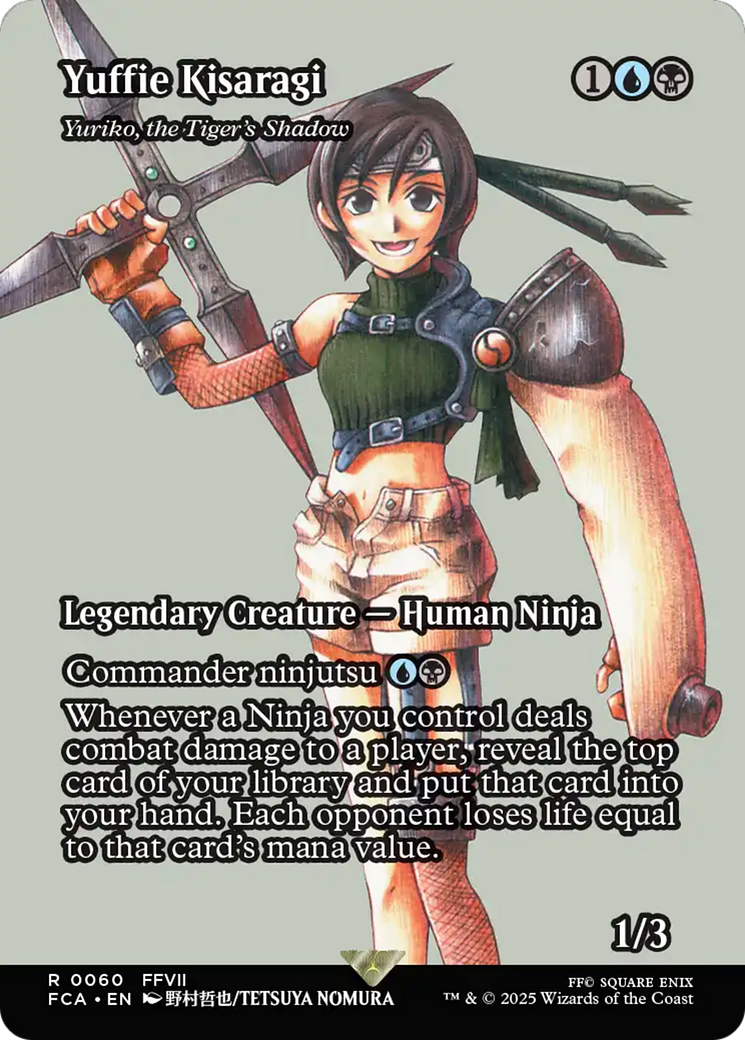 Yuffie Kisaragi - Yuriko, the Tiger's Shadow (Showcase) [FINAL FANTASY : Through the Ages] | Game Master's Emporium (The New GME)