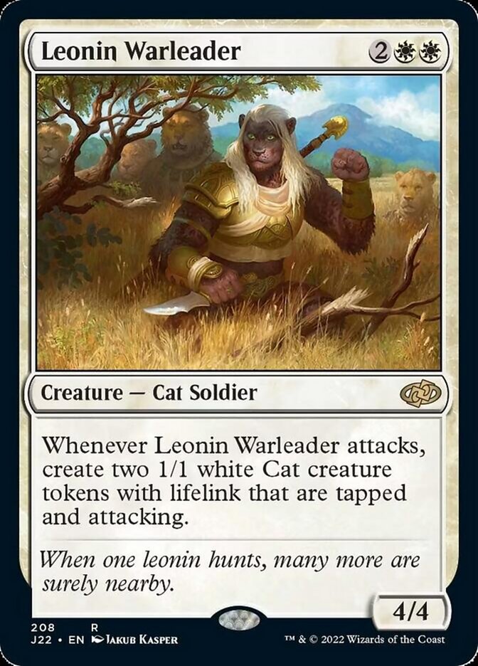 Leonin Warleader [Jumpstart 2022] | Game Master's Emporium (The New GME)