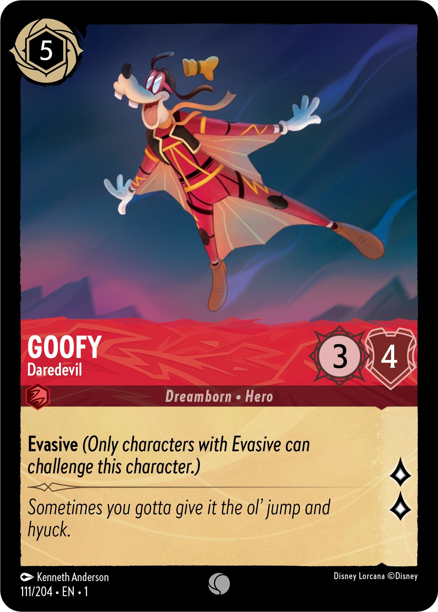 Goofy - Daredevil (111/204) [The First Chapter] | Game Master's Emporium (The New GME)