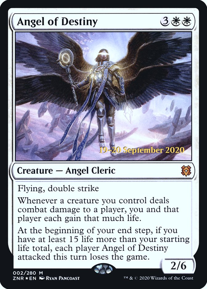 Angel of Destiny [Zendikar Rising Prerelease Promos] | Game Master's Emporium (The New GME)