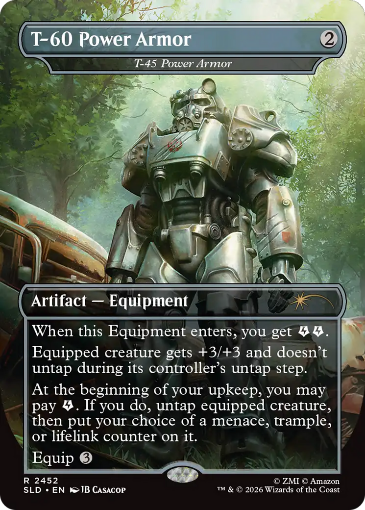 T-60 Power Armor - T-45 Power Armor [Secret Lair Drop Series] | Game Master's Emporium (The New GME)