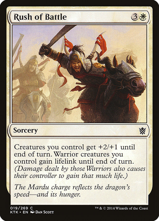 Rush of Battle [Khans of Tarkir] | Game Master's Emporium (The New GME)