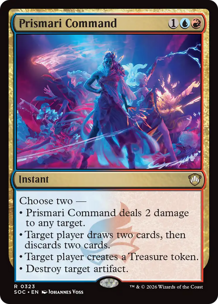 Prismari Command [Secrets of Strixhaven Commander] | Game Master's Emporium (The New GME)