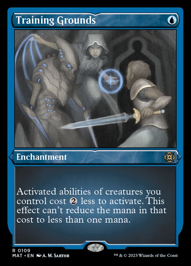 Training Grounds (Foil Etched) [March of the Machine: The Aftermath] | Game Master's Emporium (The New GME)