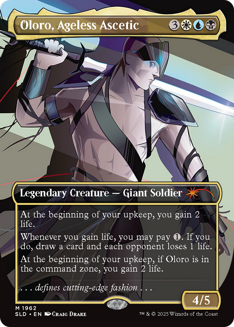 Oloro, Ageless Ascetic (Rainbow Foil) [Secret Lair Drop Series] | Game Master's Emporium (The New GME)