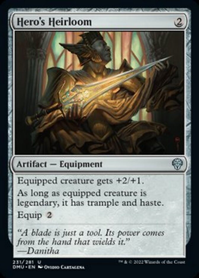 Hero's Heirloom [Dominaria United] | Game Master's Emporium (The New GME)