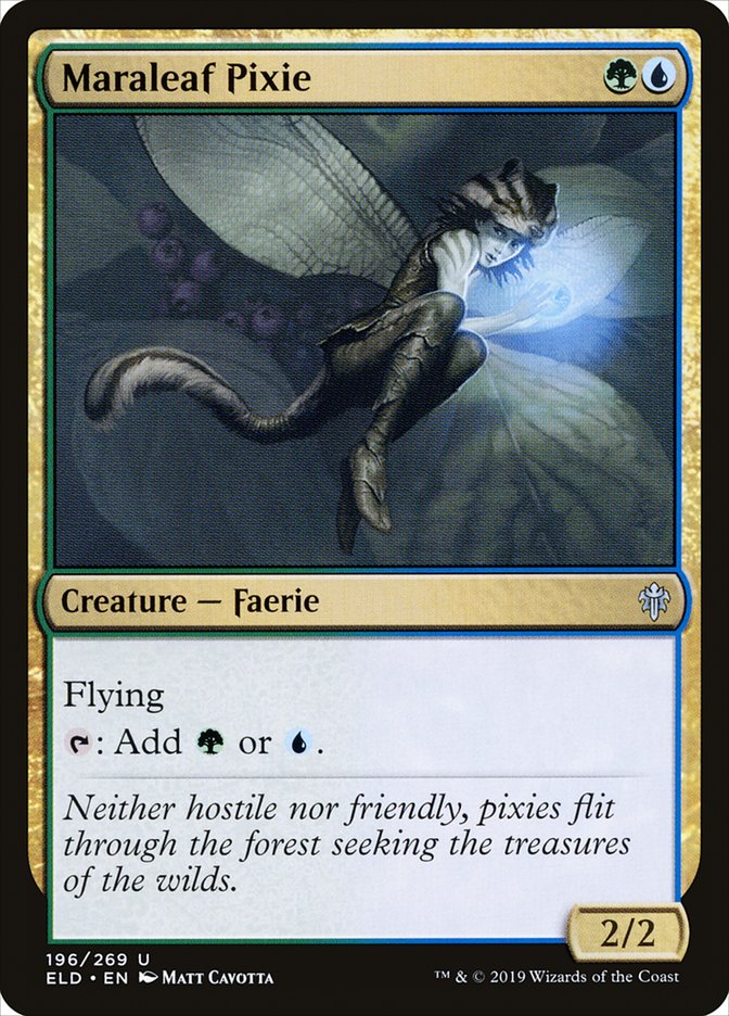 Maraleaf Pixie [Throne of Eldraine] | Game Master's Emporium (The New GME)
