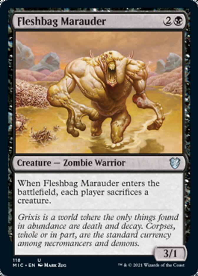 Fleshbag Marauder [Innistrad: Midnight Hunt Commander] | Game Master's Emporium (The New GME)