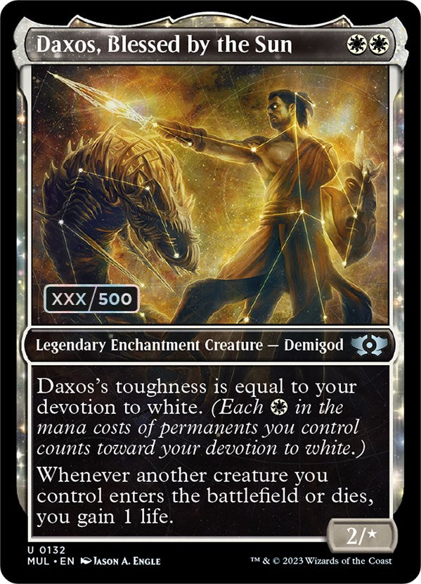 Daxos, Blessed by the Sun (Serialized) [Multiverse Legends] | Game Master's Emporium (The New GME)