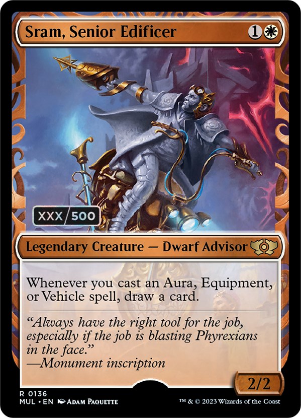 Sram, Senior Edificer (Serialized) [Multiverse Legends] | Game Master's Emporium (The New GME)