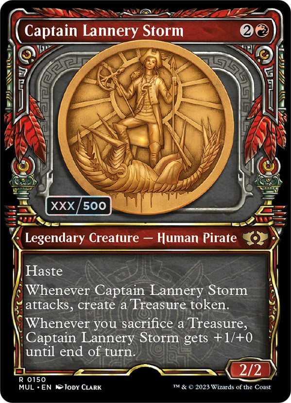 Captain Lannery Storm (Serialized) [Multiverse Legends] | Game Master's Emporium (The New GME)