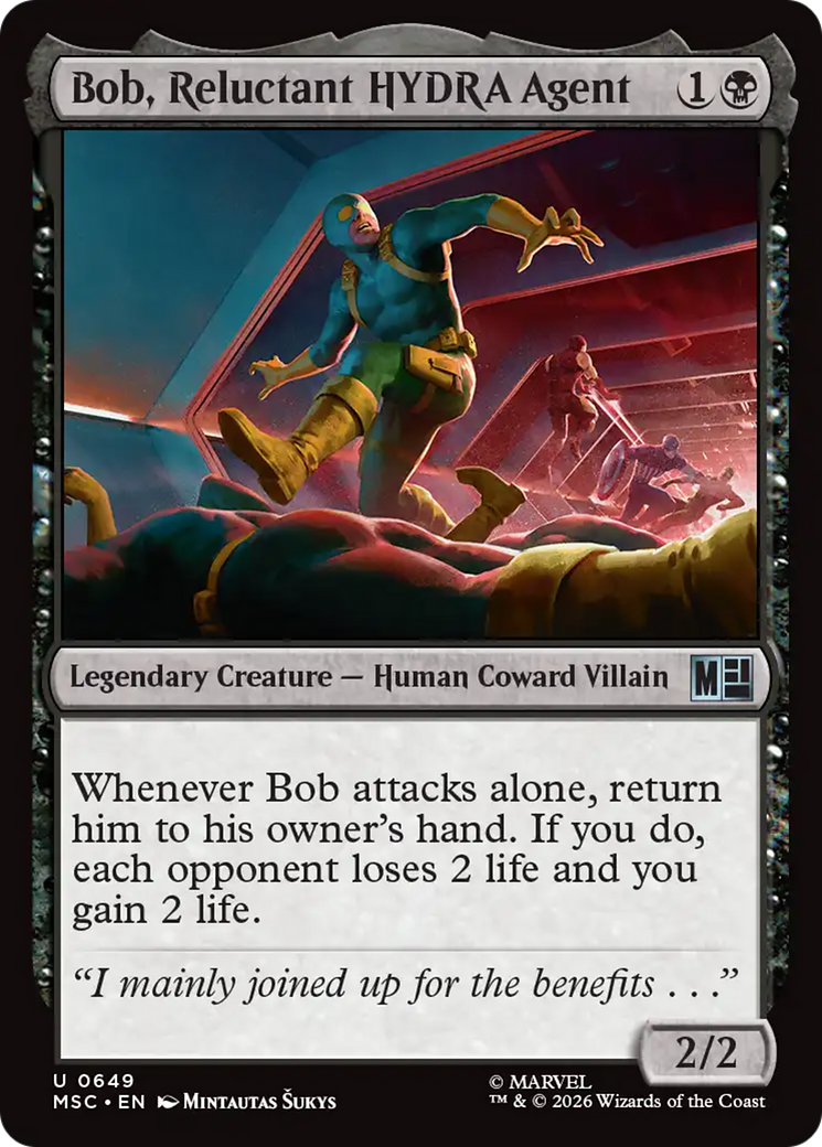 Bob, Reluctant HYDRA Agent [Marvel Super Heroes Commander] | Game Master's Emporium (The New GME)