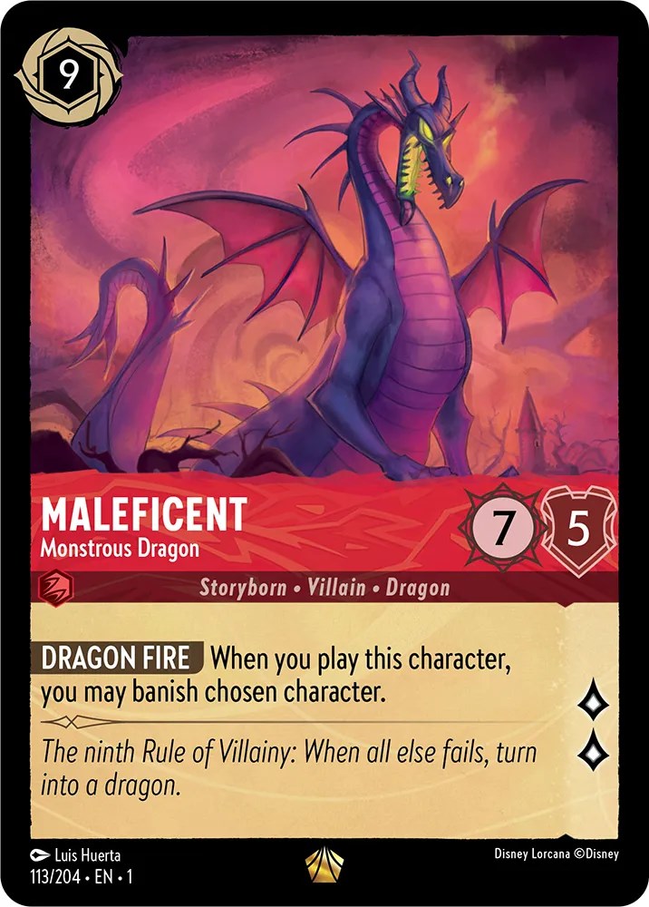 Maleficent - Monstrous Dragon (113/204) [The First Chapter] | Game Master's Emporium (The New GME)