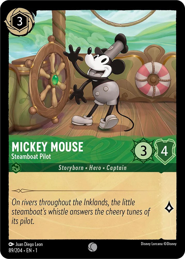 Mickey Mouse - Steamboat Pilot (89/204) [The First Chapter] | Game Master's Emporium (The New GME)