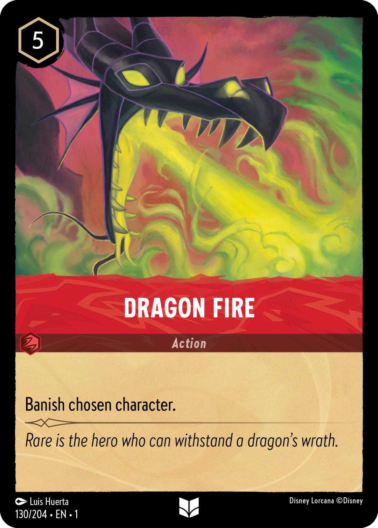Dragon Fire (130/204) [The First Chapter] | Game Master's Emporium (The New GME)