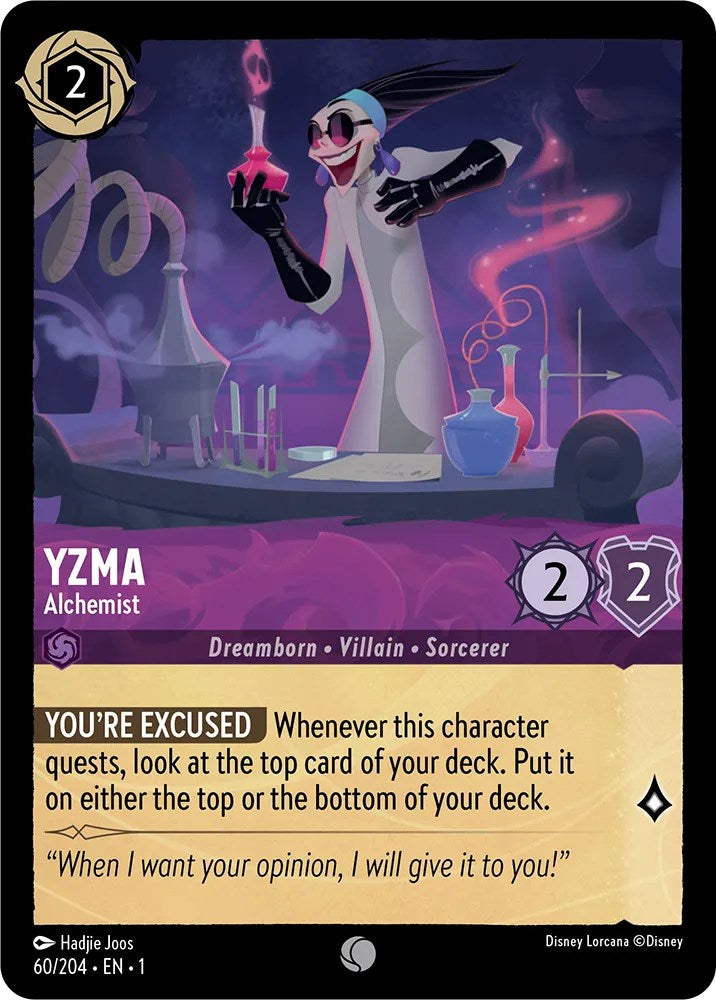 Yzma - Alchemist (60/204) [The First Chapter] | Game Master's Emporium (The New GME)
