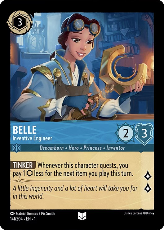 Belle - Inventive Engineer (141/204) [The First Chapter] | Game Master's Emporium (The New GME)