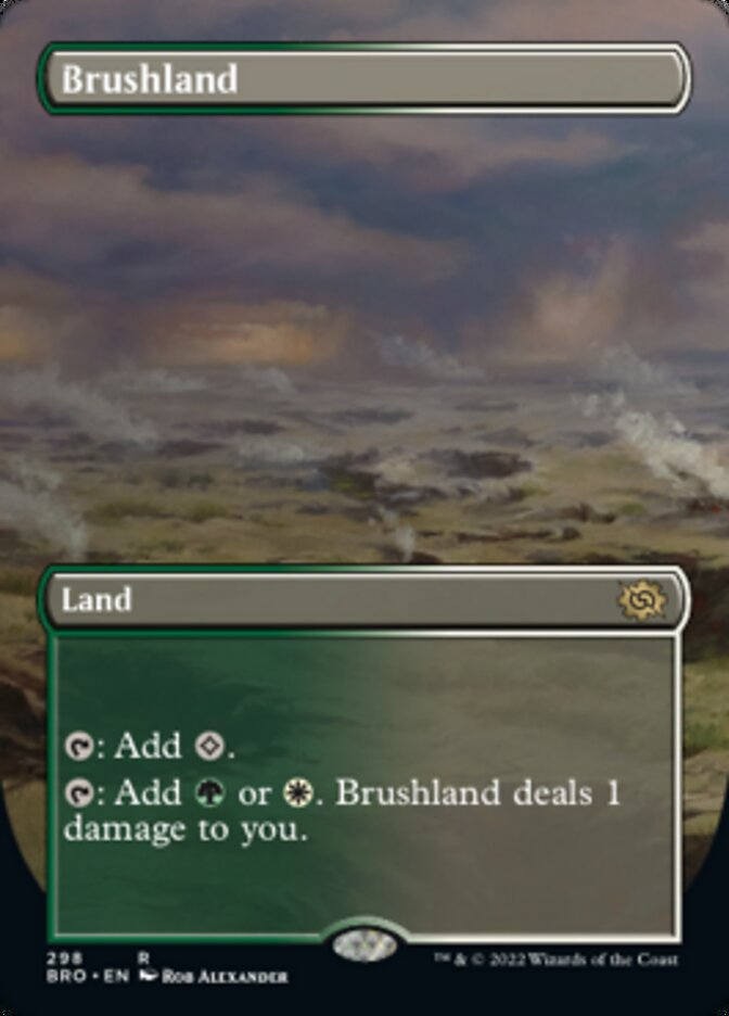 Brushland (Borderless Alternate Art) [The Brothers' War] | Game Master's Emporium (The New GME)