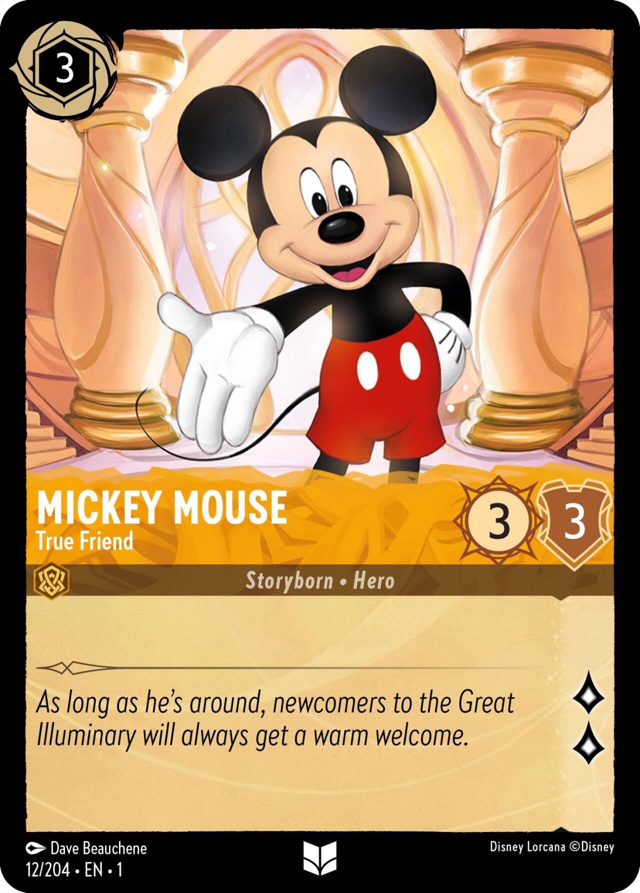 Mickey Mouse - True Friend (12/204) [The First Chapter] | Game Master's Emporium (The New GME)