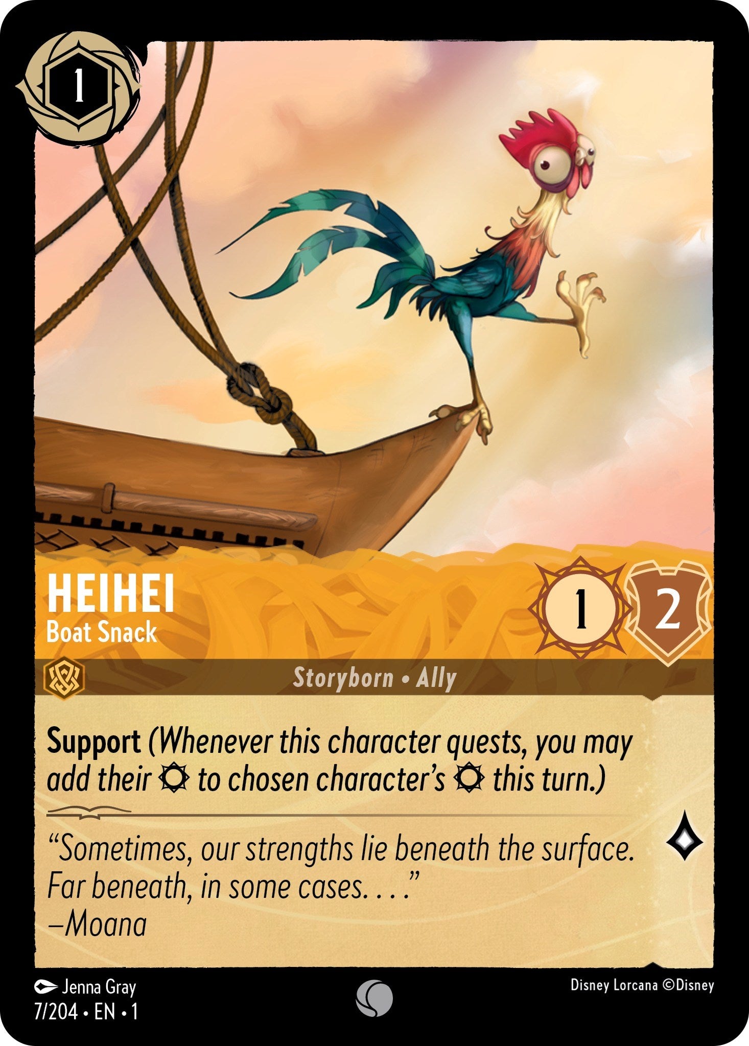 Heihei - Boat Snack (7/204) [The First Chapter] | Game Master's Emporium (The New GME)
