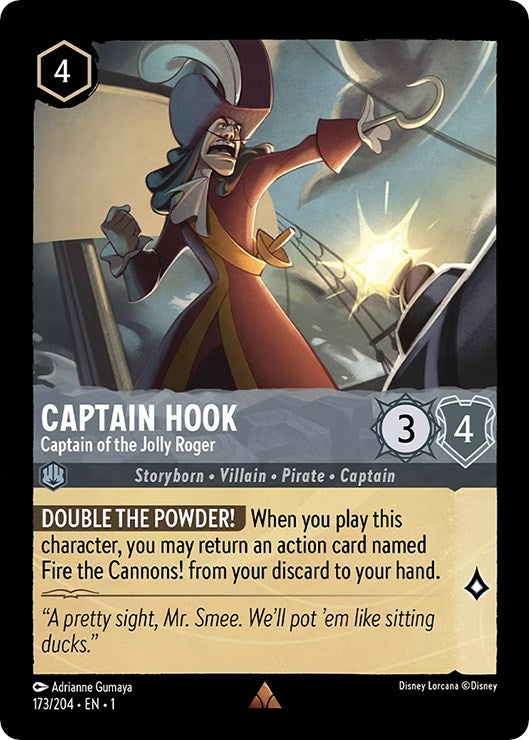 Captain Hook - Captain of the Jolly Roger (173/204) [The First Chapter] | Game Master's Emporium (The New GME)