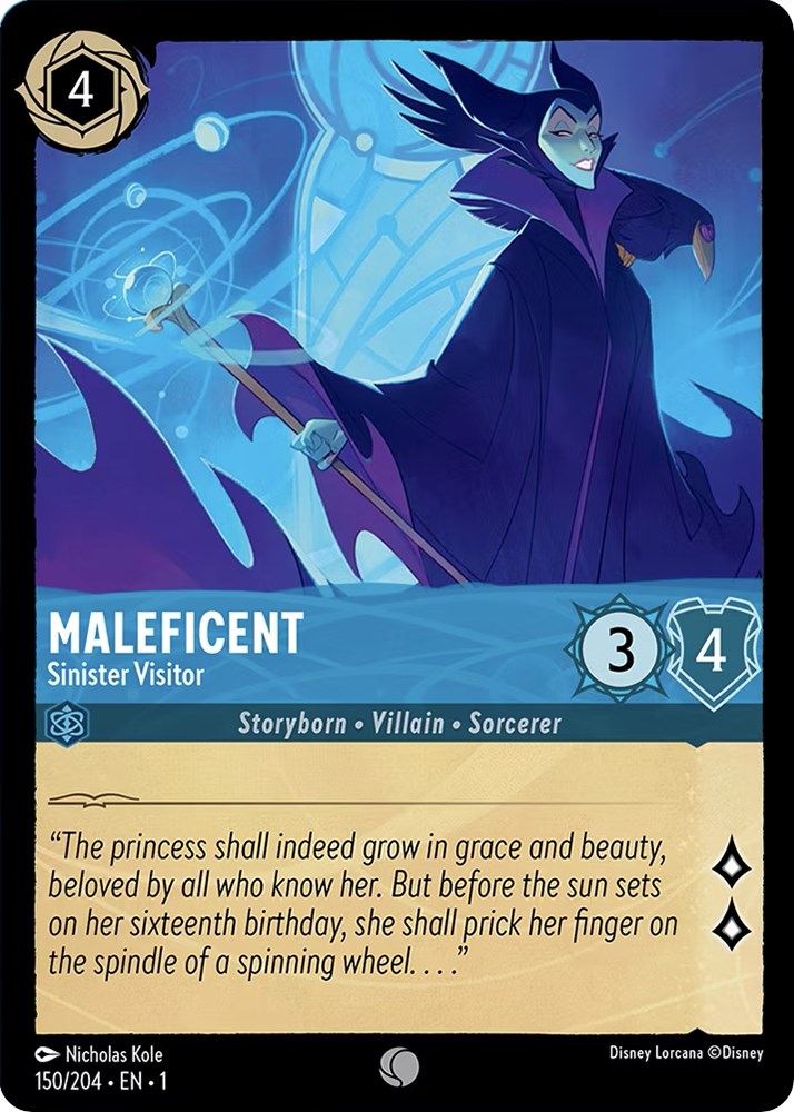 Maleficent - Sinister Visitor (150/204) [The First Chapter] | Game Master's Emporium (The New GME)