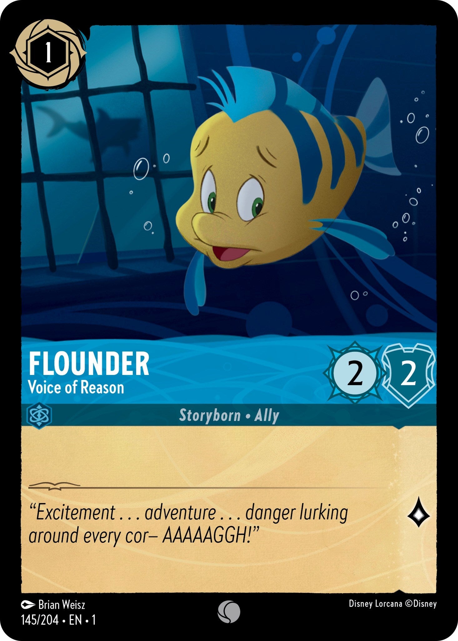 Flounder - Voice of Reason (145/204) [The First Chapter] | Game Master's Emporium (The New GME)