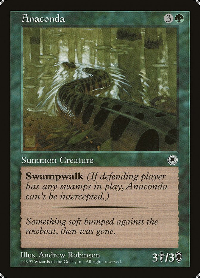 Anaconda (With Flavor Text) [Portal] | Game Master's Emporium (The New GME)