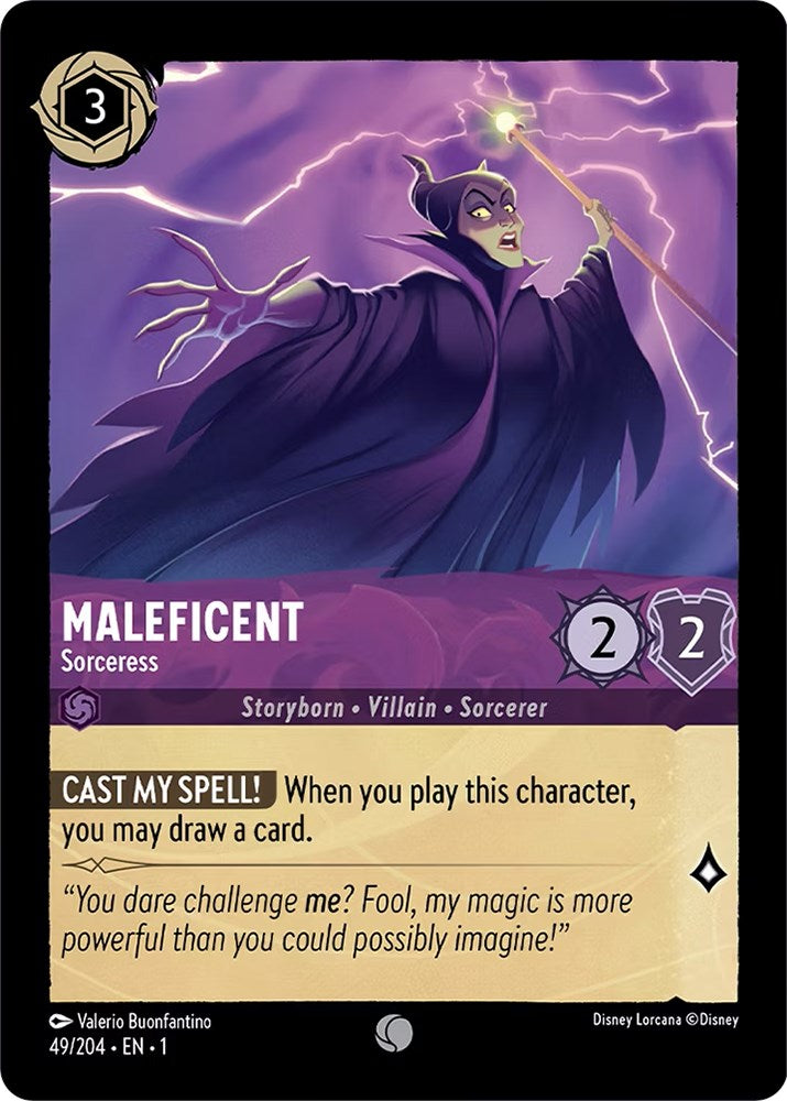 Maleficent - Sorceress (49/204) [The First Chapter] | Game Master's Emporium (The New GME)