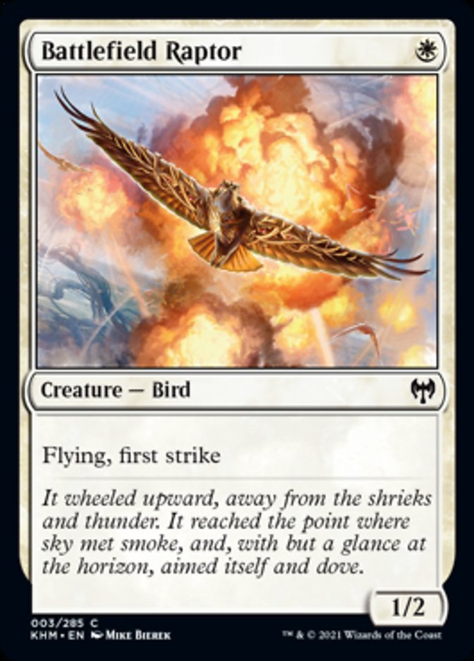 Battlefield Raptor [Kaldheim] | Game Master's Emporium (The New GME)